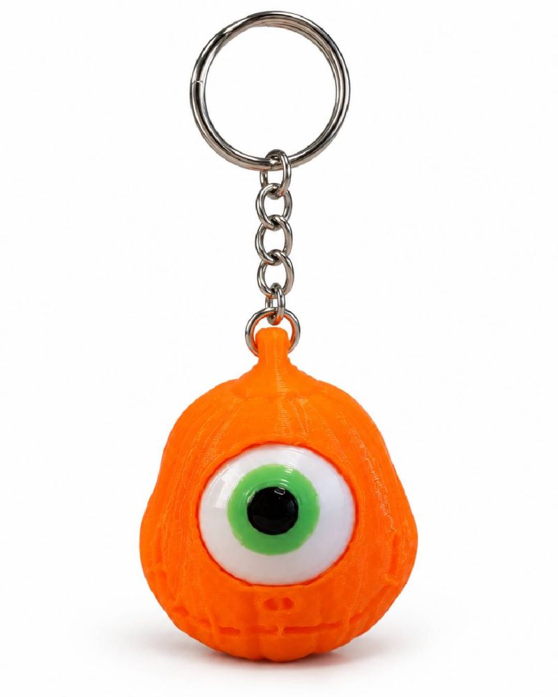 Pumpkin Fidget Keychain 1