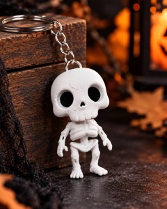 Spooky Skeleton Keychain 1 400x300